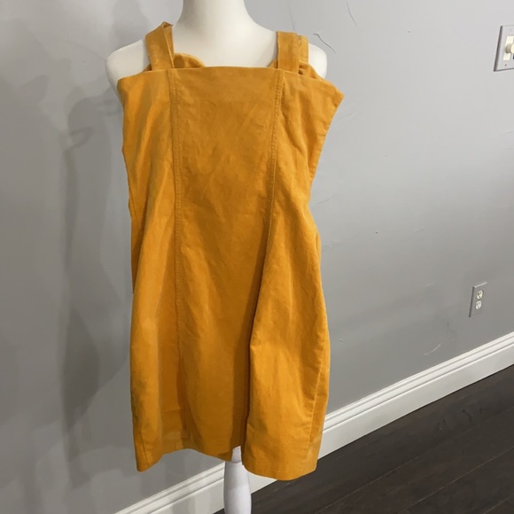 Forever 21 Mustard Yellow Woman’s small dress. - Picture 2 of 4